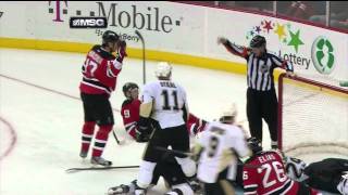 Ilya Kovalchuk Penalty Shot Goal  12312011  Devils vs Penguins [upl. by Yob]