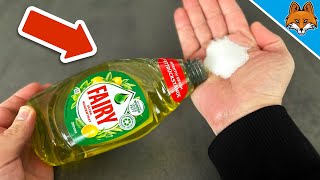 Mix Salt and Dishwashing Soap and WATCH WHAT HAPPENS💥Genius Result🤯 [upl. by Oletta330]