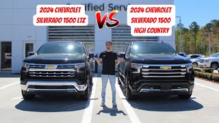 2024 Chevy Silverado LTZ VS 2024 Chevy Silverado High Country  Which Truck Is Better [upl. by Maisie820]