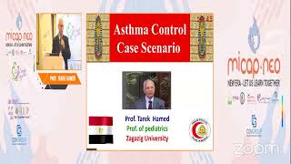 Asthma Control Case Scenario Prof Tarek Hamed Pediatric Pulmonology Zagazig University [upl. by Ledairam]