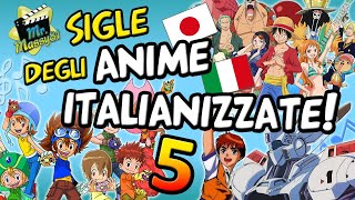 Sigle Anime Italianizzate  5 [upl. by Ahsinned]