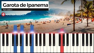 Garota de Ipanema  Tom Jobim  Piano Tutorial [upl. by Anaujnas]