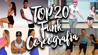 TOP 20 Coreografia dos Funks Mais Tocados em 2017 [upl. by Wrdna951]