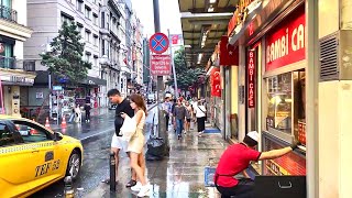 🇹🇷ISTIKLAL CADDESI WALKING TOUR  ISTANBUL TAKSIM TURKEY 2024 💃🏼❤️ [upl. by Anny54]