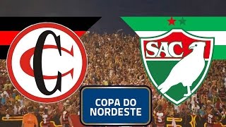 Campinense x Salgueiro  03042016  Copa do Nordeste 2016  2° jogo PES 2016 [upl. by Oigaib]