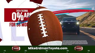 Mike Erdman Toyota September Commercial  Kick Off Sales Event [upl. by Nrev]