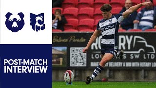 GREAT TO GET THE OPPORTUNITY  Sam Worsley on 11try win for Bristol Bears [upl. by Pritchett]