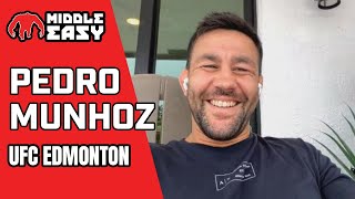 Pedro Munhoz says its quotbullstquot Domnick Cruz is still ranked talked UFC Edmonton fight [upl. by Anitsahs]