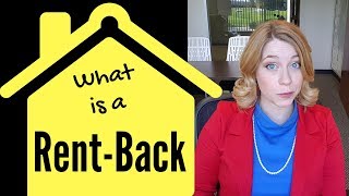 What is a Rent Back or Lease Back  Multiple Offer Strategy [upl. by Anilem]