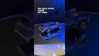 1964 Nova Wagon Gasser Hot wheel diecastcars automobile hotwheels modelcars [upl. by Barvick]