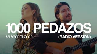 Un Corazón  1000 Pedazos Radio Version  Video Oficial [upl. by Neeluqcaj]