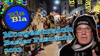 Basel Fasnacht 2023  Morgestraich Basler Fasnacht 2023 4K [upl. by Aneala]