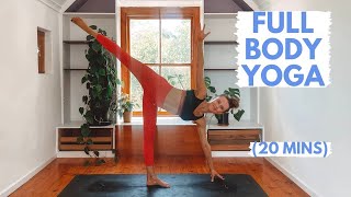 FULL BODY YOGA Flow  20 Min Yoga Vinyasa Workout to Feel Your Best  Tana Yoga [upl. by Henig]