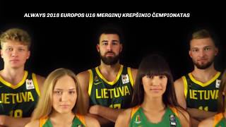 Europos U16 merginų krepšinio čempionatas tiesiogiai per TV6 [upl. by Neras]