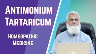 Antimonium Tartaricum Homeopathic Medicine in UrduHindi [upl. by Kcirde63]