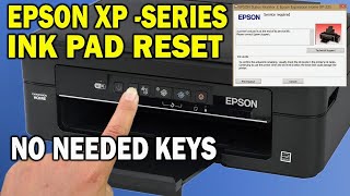 How To Reset Epson Printer XP  235 XP  235A XP  332335 XP  332A XP  432435 Waste ink pad [upl. by Oniratac702]