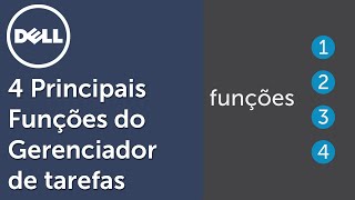 4 Principais funções do Gerenciador de Tarefas [upl. by Rovit]