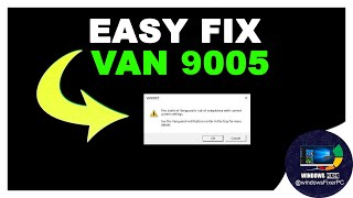 How To Fix Valorant Error Code VAN9005 [upl. by Indys]