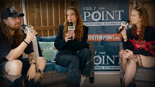 HALESTORMs Lzzy and Joe Spill on Touring New AlbumProducer and Crazy Nights [upl. by Kendra]