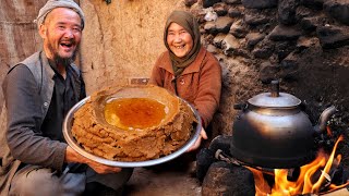 Lovely old couple lifestyle cooking delicious local foodVillage Life Afghanistan [upl. by Ramburt215]