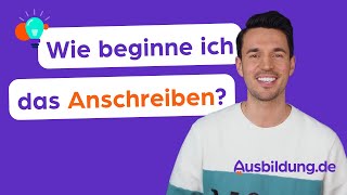 Der erste Satz im Anschreiben So schreibst du die perfekte Einleitung 📝 [upl. by Nehepts]