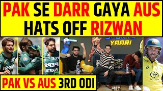 🔴HATS OFF MOHAMMAD RIZWAN 🔥 PAKISTAN IS CREATING HISTORY  PAK VS AUS 3RD ODI [upl. by Catharine490]