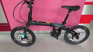 JAVA Aria 18 Speed Folding Bike [upl. by Omoj]