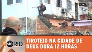 Tiroteio na Cidade de Deus dura mais de 12 horas [upl. by Wanyen87]