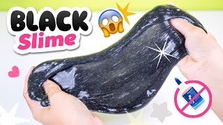 DIY GESICHTSMASKEN SCHLEIM 😱 Ohne Kleber Schwarzer Slime selbermachen DIY Basteln Deutsch German [upl. by Eiramanig277]