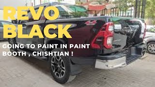 Black Revo Paint  Paint Booth  Painter Awais  Chishtian 13 wali road [upl. by Wurst]