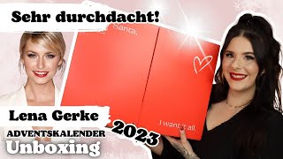 Sehr durchdacht 😌 Lena Gercke Adventskalender 2023  Full Unboxing [upl. by Iinden]