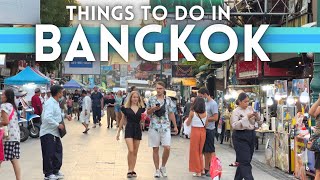 Best Things To Do in Bangkok Thailand 2024 4K [upl. by Chew]