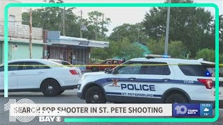 Search for shooter who injured two 13yearold boys outside St Pete convenience store [upl. by Dusty445]