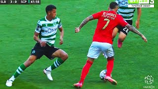 Everton Cebolinha LOVES to Showboat  vs Sporting [upl. by Schnapp]