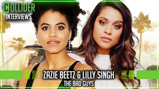 quotThe Harder They Fallquot Zazie Beetz Interview [upl. by Thaine140]