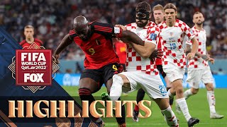 Croatia vs Belgium Highlights  2022 FIFA World Cup [upl. by Thorrlow815]