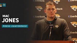 Mac Jones Reflects on Tough Week 11 Loss to the Lions  Jacksonville Jaguars [upl. by Balkin]