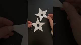 How to fold Traditional Origami Star origami origamistar paperstar holidayswithshorts 折り紙 [upl. by Einafpets554]