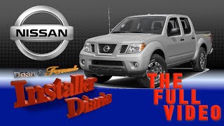 Nissan Frontier full stereo installation [upl. by Ainolopa]