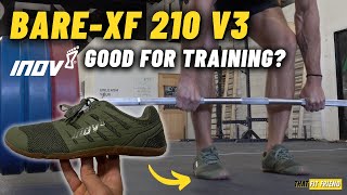 Inov8 BareXF 210 V3 Review  Great for Functional Fitness [upl. by Amadus]