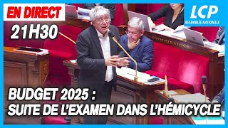 Budget 2025  suite de lexamen en séance à lAssemblée  06112024 [upl. by Schwitzer]