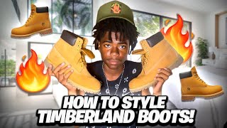 How To Style Timberland Boots The Right Way [upl. by Silvester614]