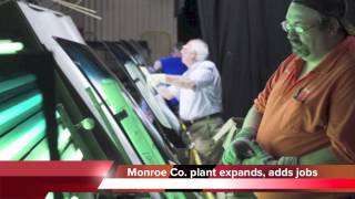 Carlex Glass Co expands plant in Vonore TN [upl. by Akieluz]