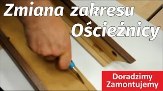 Ościeżnica Instrukcja zmiana zakresu szerokości Ościeżnicy Regulowanej do Drzwi wewnętrznych [upl. by Dirfliw]