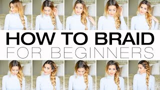 How To Braid For Beginners 11 Braids You Need To Know [upl. by An]