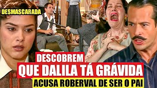 ALMA GÊMEA  Dalila é DESMASCARADA Vitório DESCOBRE que Dalila está GRÁVIDA [upl. by Yrehcaz26]