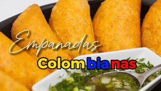 EMPANADAS COLOMBIANAS 🇨🇴🥟con harina pan Receta Fácil y rápida empanadas [upl. by Trik403]