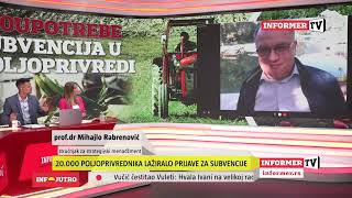 INFO JUTRO  Zloupotrebe subvencija u poljoprivredi [upl. by Ynehteb417]