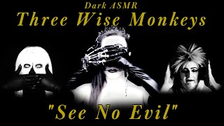 Dark ASMR  Three Wise Monkeys  See No Evil Collab w TirarADeguello and Frisson Factory ASMR [upl. by Albertine]