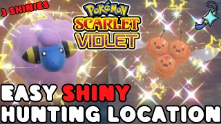 3 INSANELY EASY Shiny Hunts for Pokemon Scarlet and Violet [upl. by Nya]